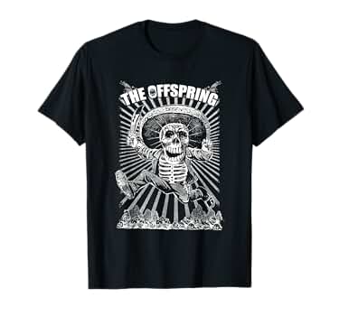 Amazon.com: The Offspring Official Jump Logo T-Shirt